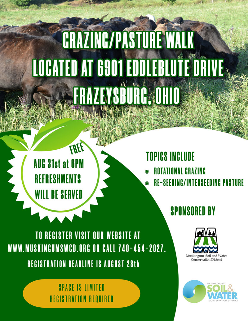 Muskingum Soil And Water Conservation District Grazing / Pasture Walk